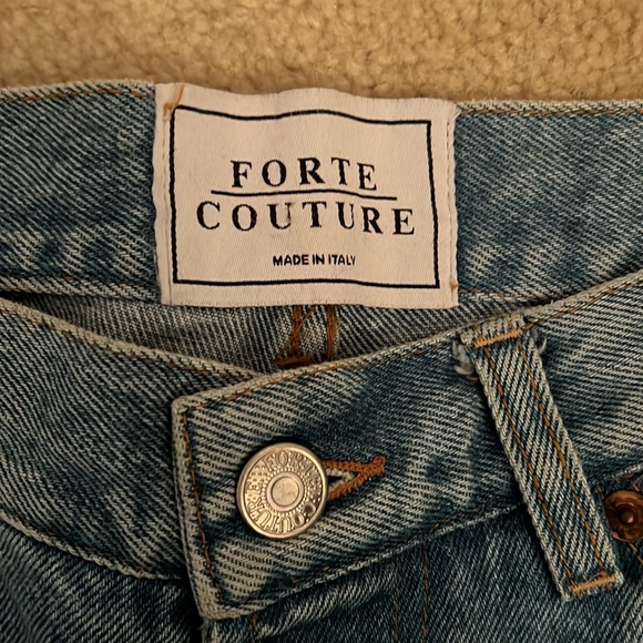 Forte Couture Jeans with Mink detail! - Picture 3 of 8